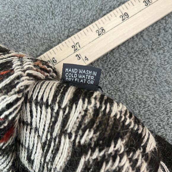 Intiwara Alpaca Cardigan Sweater Womens Size Large Aztec Preppy Old Money Class - Picture 7 of 10